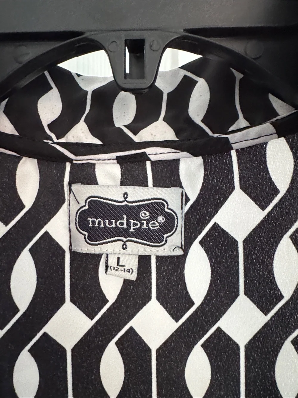 Mud Pie Dresses Mud Pie Black And White Geometric Sleeveless Dress mud-pie-dresses-mud-pie-black-and-white-geometric-sleeveless-dress